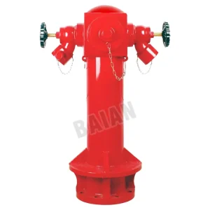 Wet Pillar Ground Fire Hydrant DN150