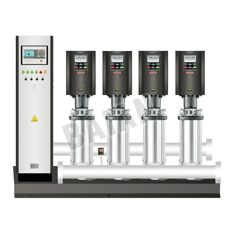 Digital integrated fully variable frequency water supply system